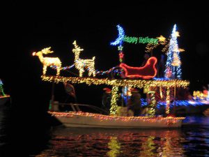 2011 - Bobby Maclin with another great winning entry to light up the Bayou Vista canals. Thanks again, Bobby.